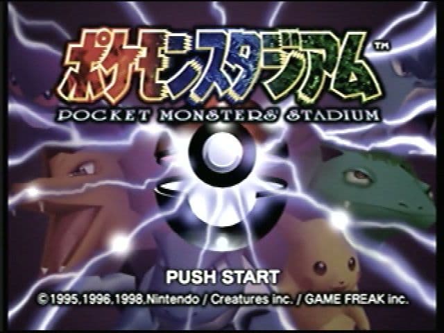 Pokémon Stadium cover art