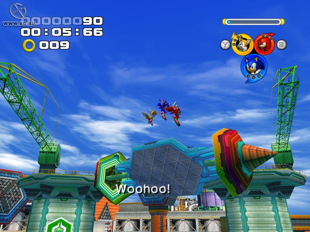 Sonic Heroes cover art