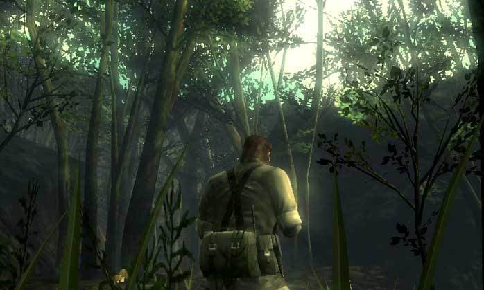 Metal Gear Solid Snake Eater 3D cover art
