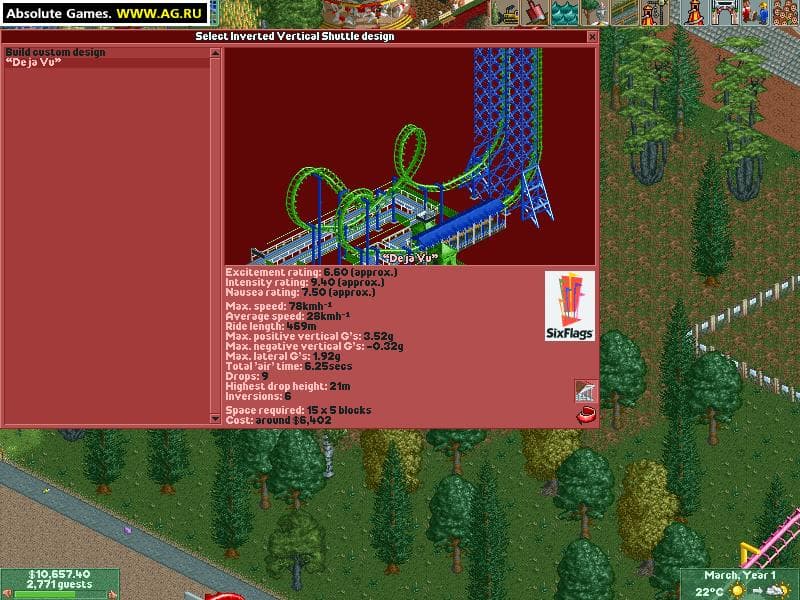 RollerCoaster Tycoon 2 cover art