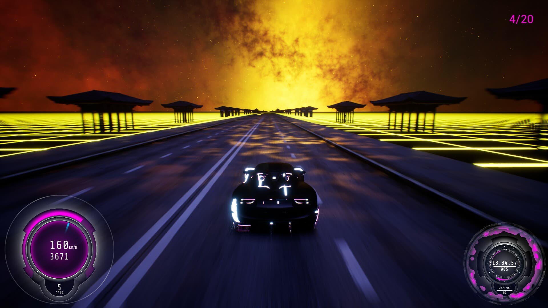 Synthwave Burnout cover art