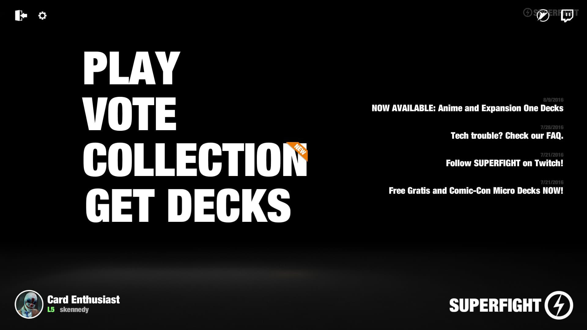 SUPERFIGHT cover art